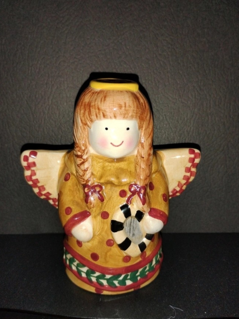 Vintage 90s Sakura Gathering of Angels salt shaker